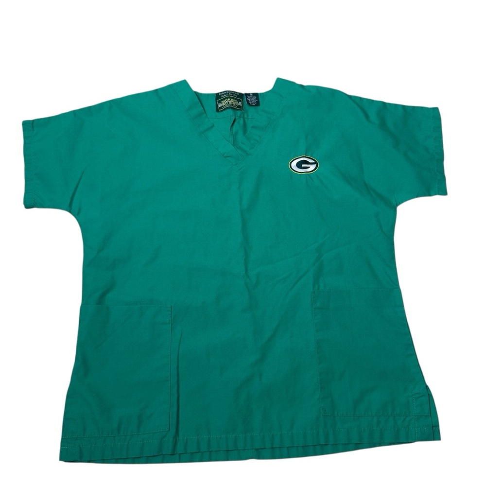NFL Green Bay Packers scrub top